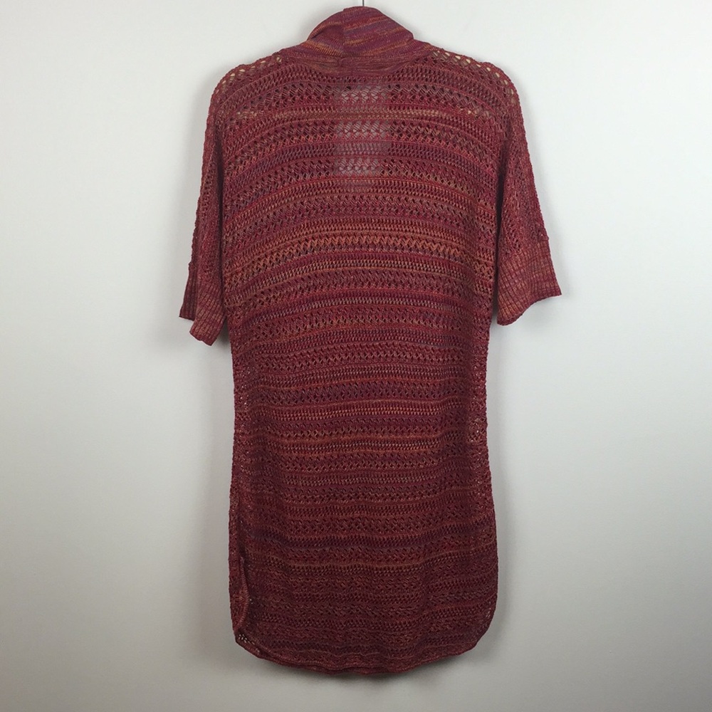 New Directions - Cowl Neck Short Sleeve Sweater - Picture 5 of 6